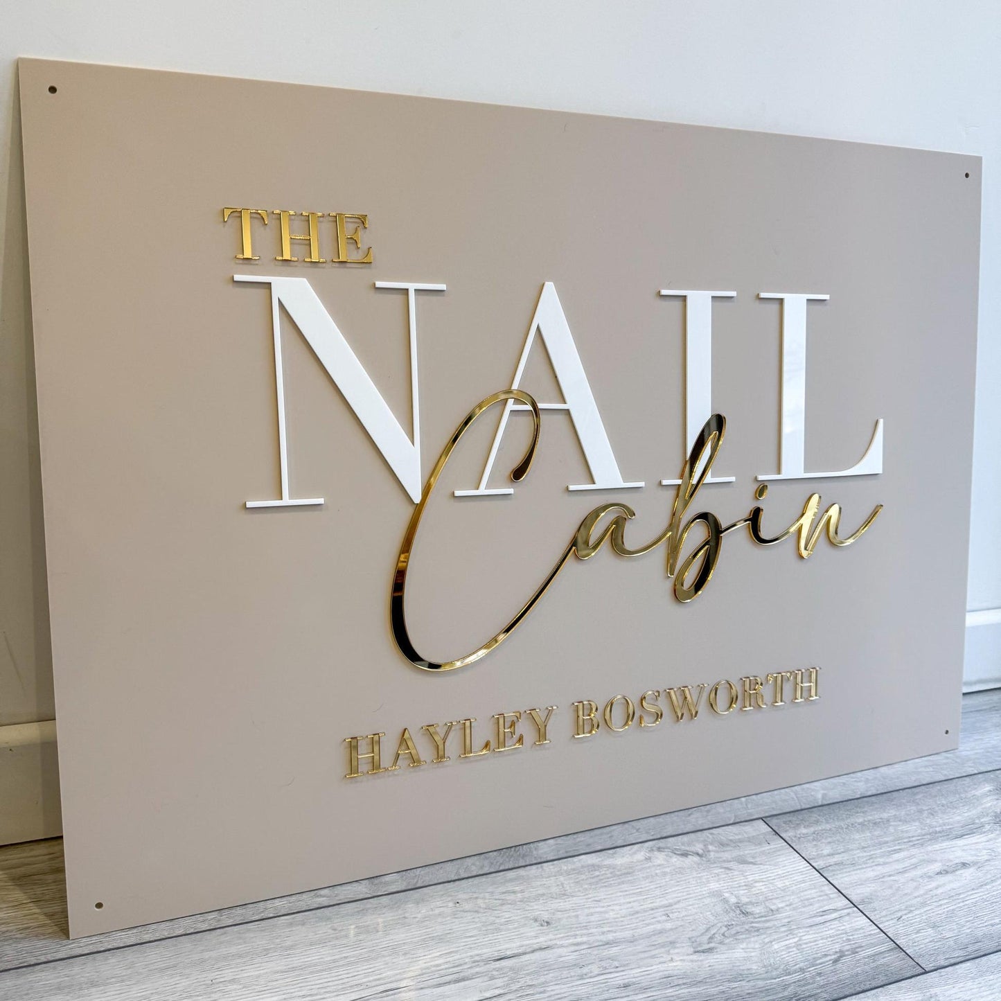 Acrylic Business Sign | Rectangle