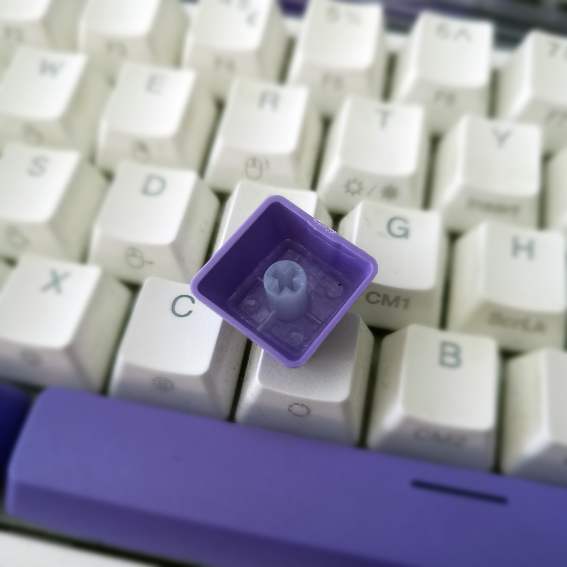 Ice White Key Cap Set of 104