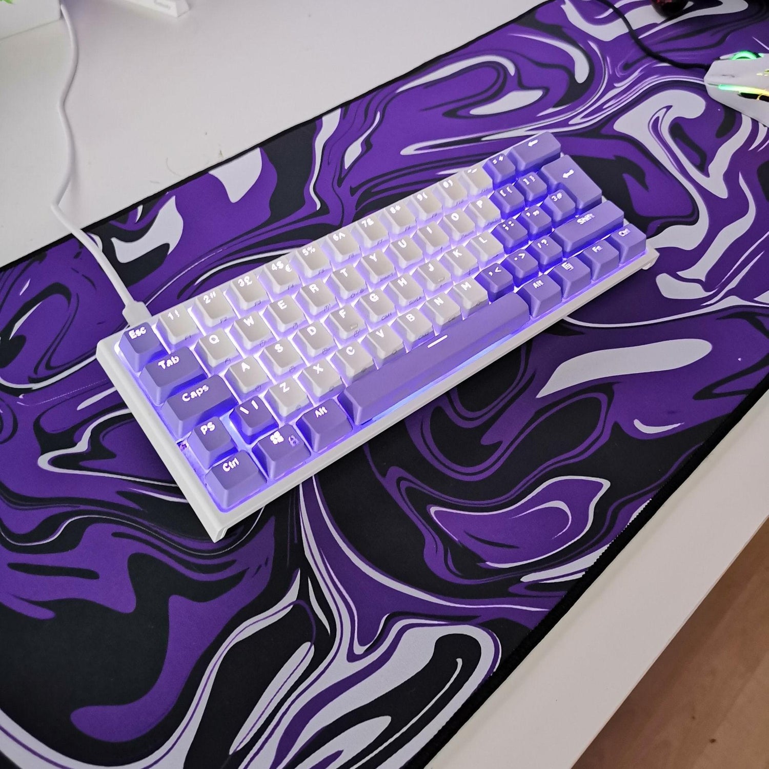 Smoke Grey Key Cap Set of 104